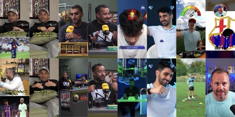 لقطات من شورتس القنوات المنافسة